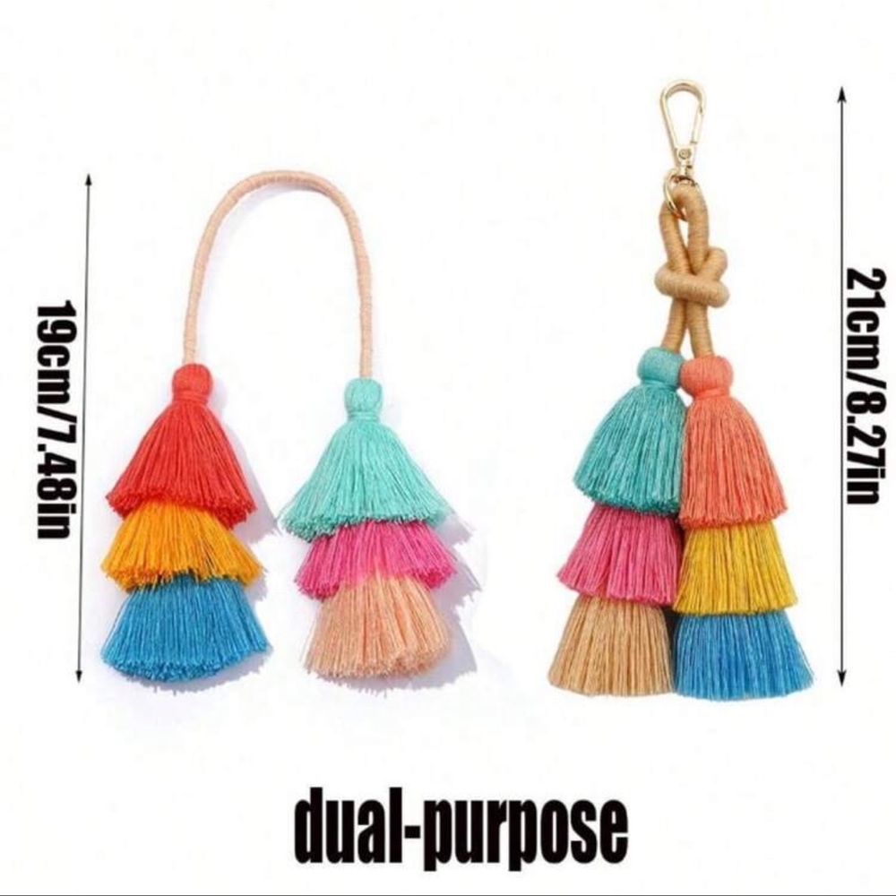 Multicolor Tassel - Picture 2 of 2